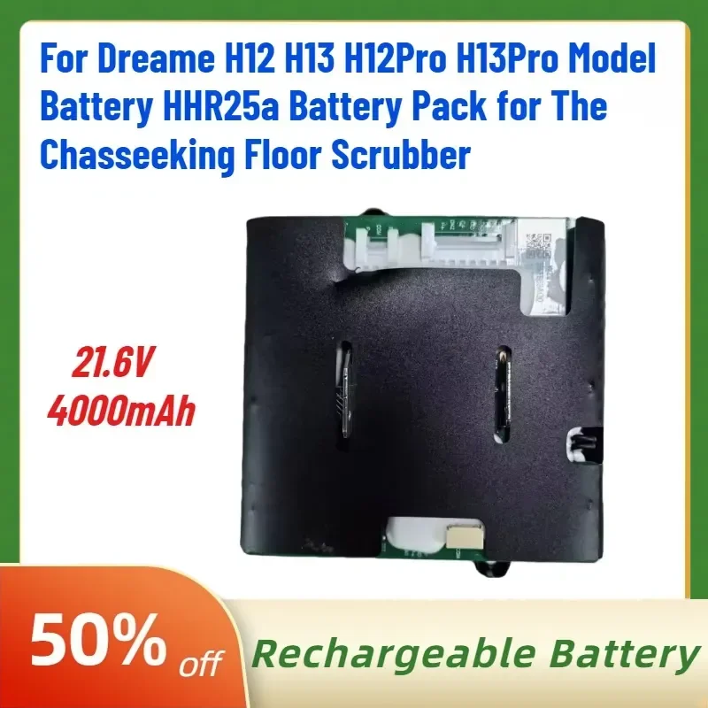 Новый аккумулятор 21.6V 4000mAh для Dreame H12, H13, H12Pro, H13Pro, модель HHR25a, аккумуляторный блок для полотеров Chasseeking