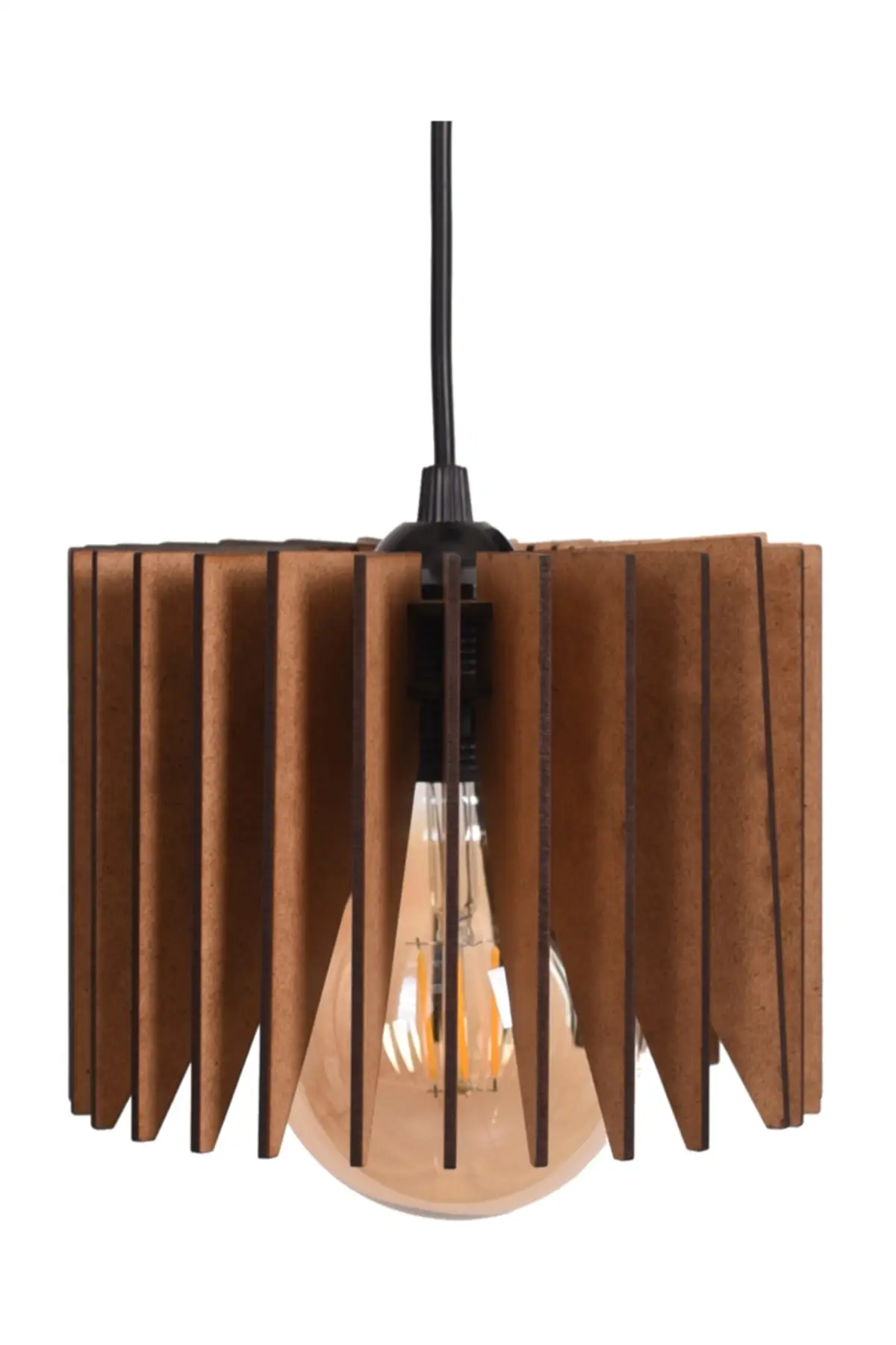 Single Stella Decorative Wood Chandelier Dimensions. Height: 20(Tijle Together 70cm ) . Width: 24cm