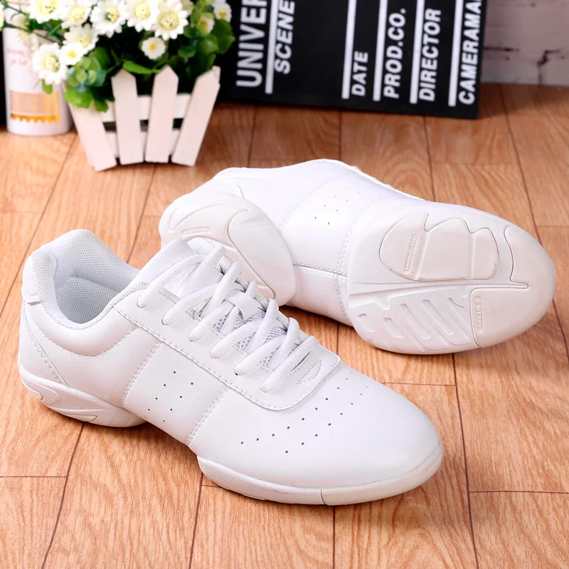 Dance Shoes Woman Men Ladies Modern Soft Outsole Jazz Sneakers Aerobics Breathable Lightweight Female Dancing Fitness Sport