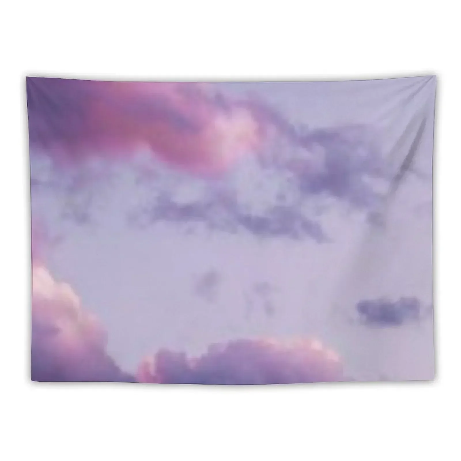 cotton candy clouds & the moon Tapestry Nordic Home Decor Wall Hanging Wall Room Decorations Tapestry