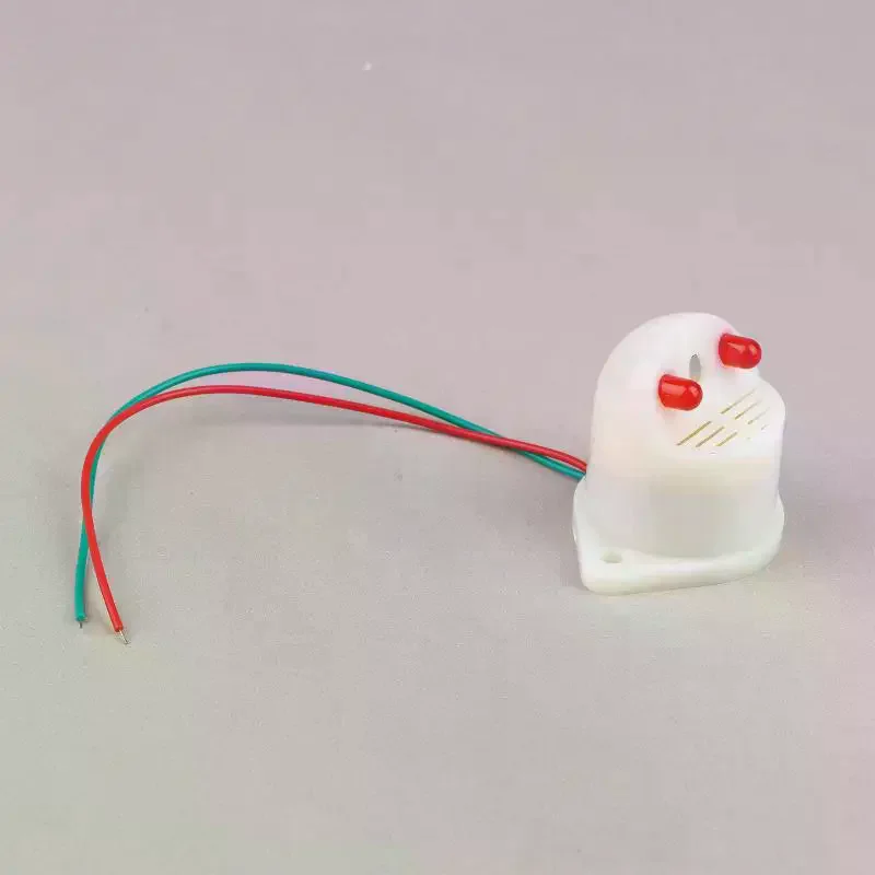 

Миниатюрный электронный звуковой и световой сигнализатор ZMQ-2737 DC6-24V IP54, звуковой сигнал тревоги от взлома, высокодецибельное предупреждающее устройство