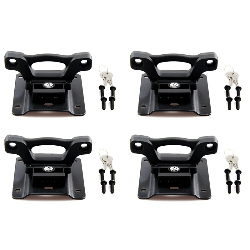 4PCS Tie Down Anchors With Keys For Ford F150 F250 F350 2015-2020 FL3Z-99000A64-B AI01AL