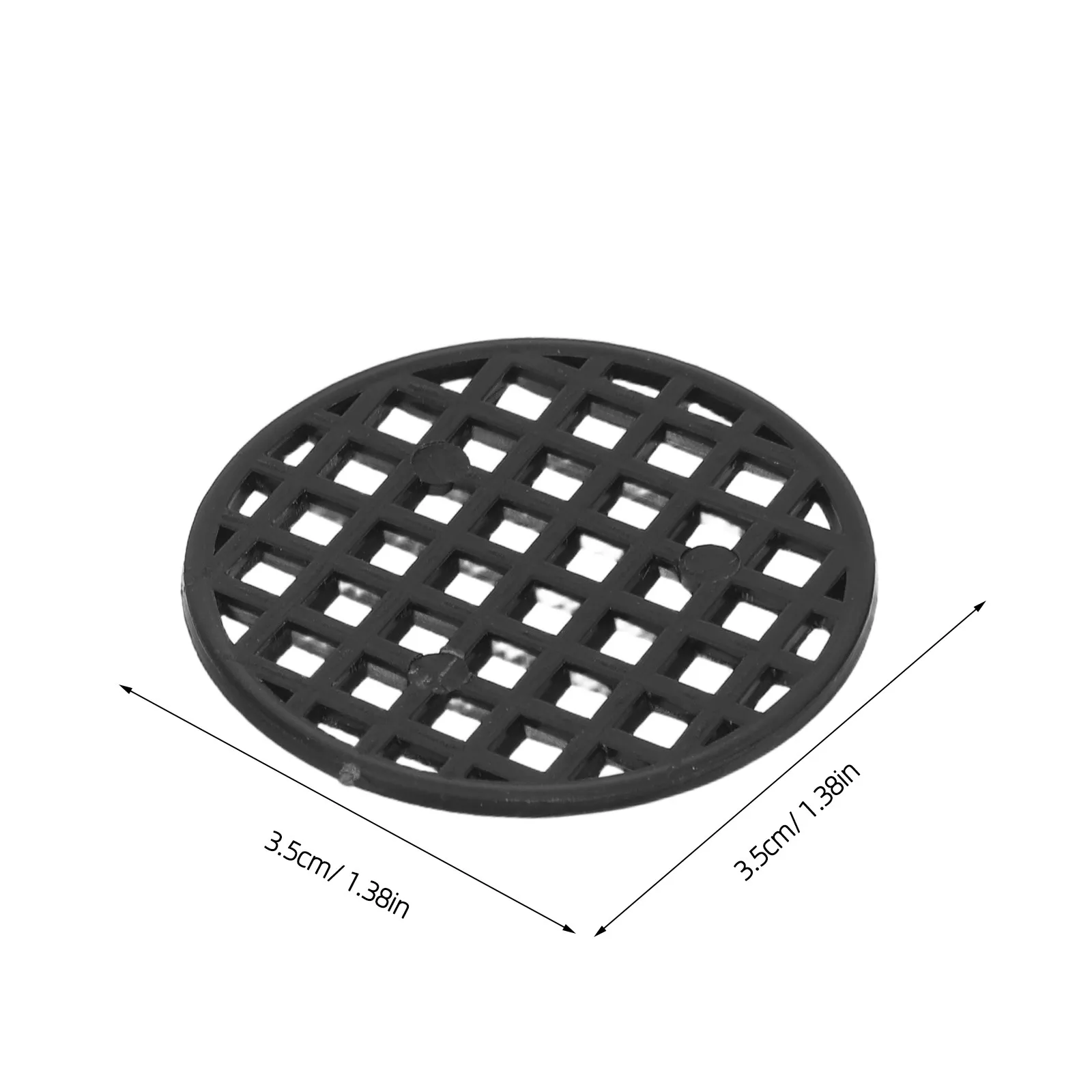 500Pcs Plant Drainage Pads Flower Pot Mesh Pads Round Drain Discs for Bonsai Planter Bottom Grid Inserts Prevent Soil Loss