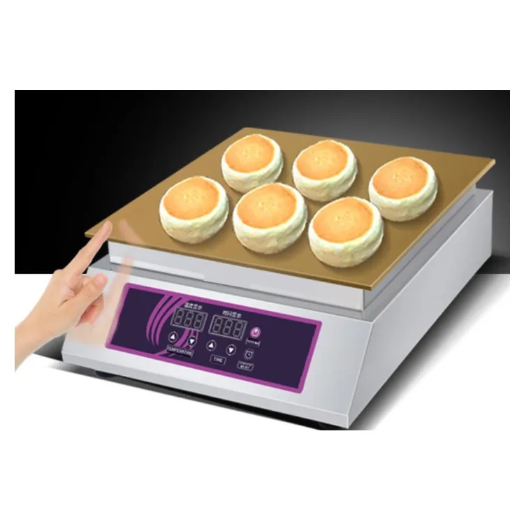 

New Intelligent Small Commercial Snack Machine Complete Set Digital Display Electric Heating Temperature Control Souffle Cake