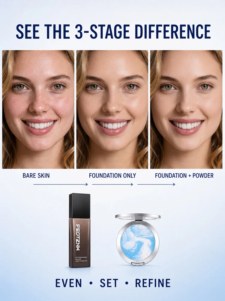 Foundation & Setting Powder Set — 2 Pieces — product detail 2