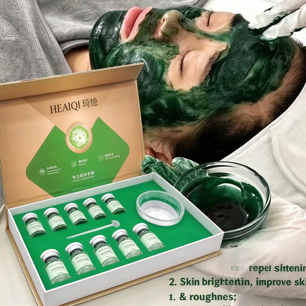 Facial Algae Peeling Collagen Natural Seaweed Bone Algae DIY Mask Sponge Spicules Improve Breakouts Clean Pores SkinCare