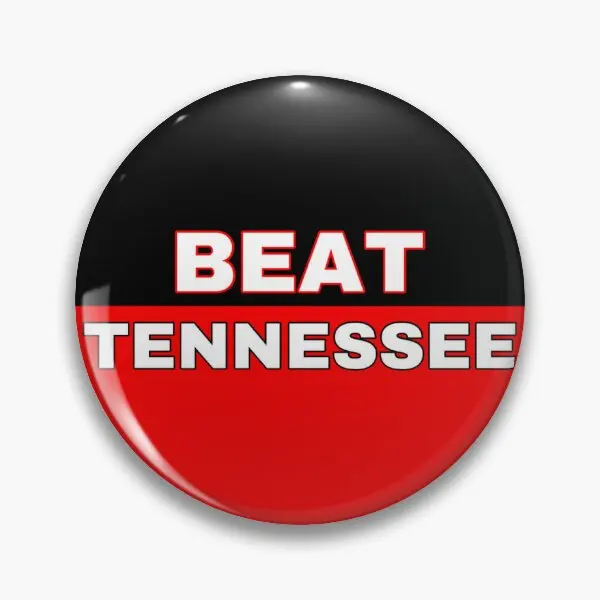 Uga Beat Tennessee Gameday Sticker Or  Soft Button Pin Gift Clothes Women Cute Lapel Pin Metal Fashion Cartoon Creative Lover