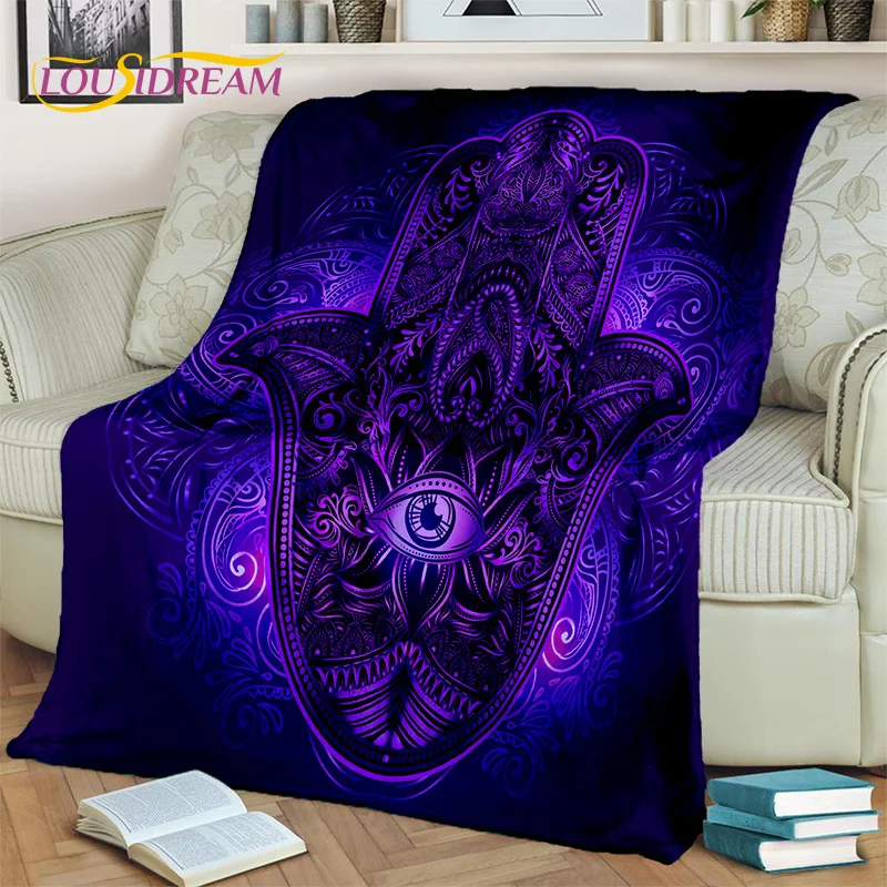 Evil Eye,Eye of Horus,Nazar Tree of Life Blanket,Soft Throw Blanket for Home Bedroom Bed Sofa Picnic Travel Cover Blanket Kids