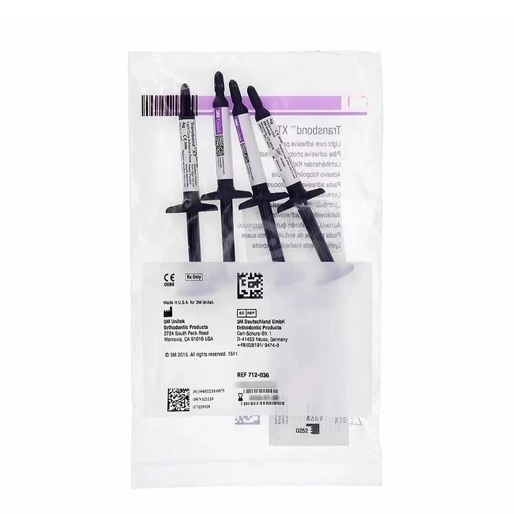 3M الأسنان تقويم الأسنان ضوء علاج لاصق الراتنج Transbond XT Ortho لاصق للقشرة أورثو قوس هدفين الترابط وكالة