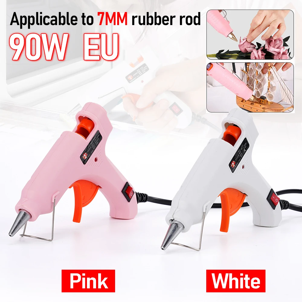 20/90W Hot Melt Glue Gun Thermo Electric Heat Temperature Tool High Temp Heater Repair DIY Tool