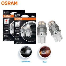 OSRAM LEDriving PREMIUM W21W W21/5W LED Signal Light 360 Degrees White Red T20 7440 7443 Auto Brake Position Reverse Lamp, Pair