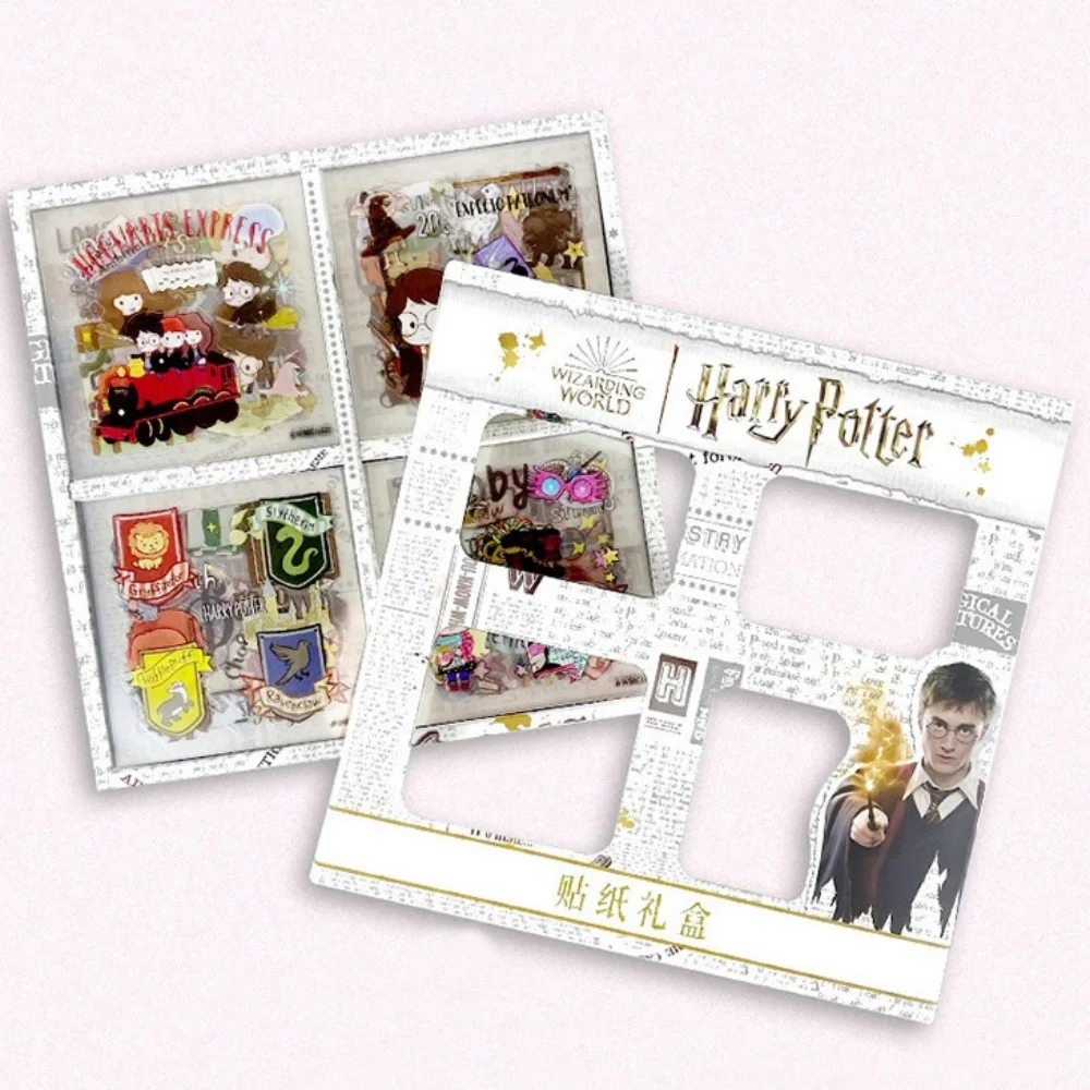 60 個本物のハリーポッターホグワーツステッカー漫画ハーマイオニーロン防水おもちゃステッカーギターヘルメットバイク装飾デカール