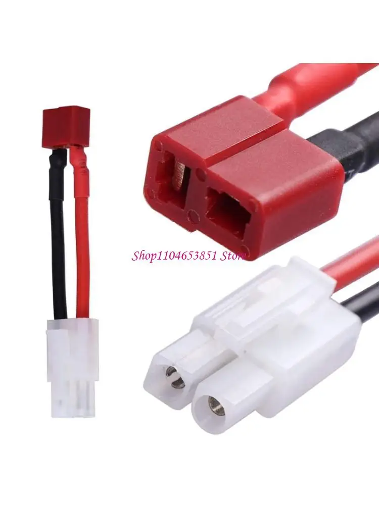 14AWG Silicone Battery Charging Cable for Tamiya T Plug Connector Fast Charging Power Supply for Vehicle Accessories 
