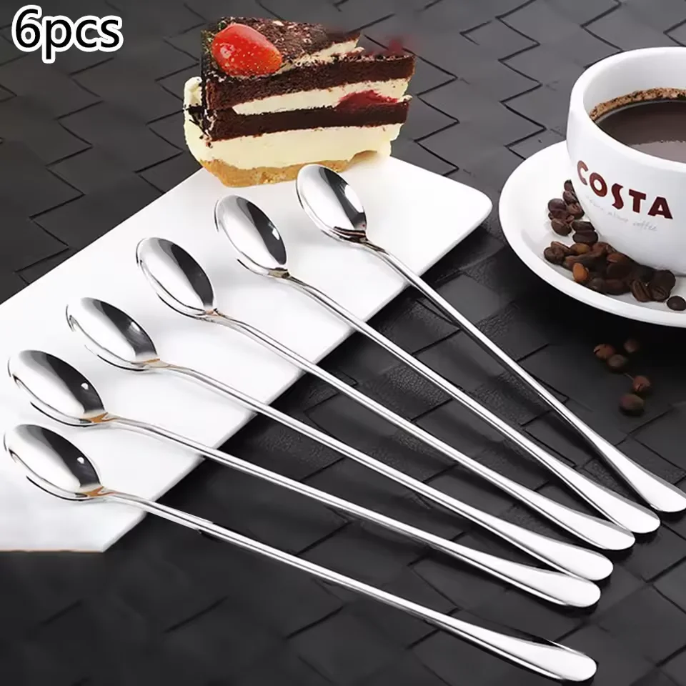 6 stuks milkshakelepels, ijsth - Ice Pick Pick recensie en prijs