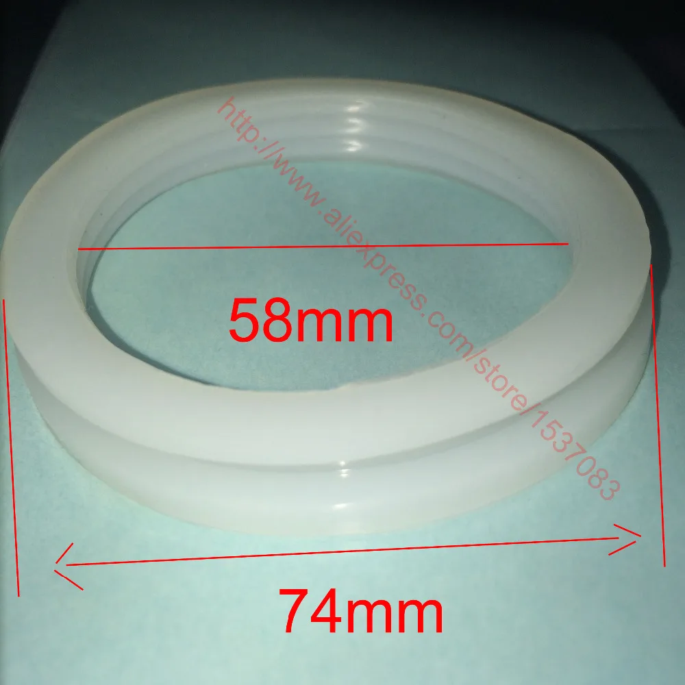 

58mm inner diameter silicone silica gel sealing gasket o ring for solar water heater vacuum tube