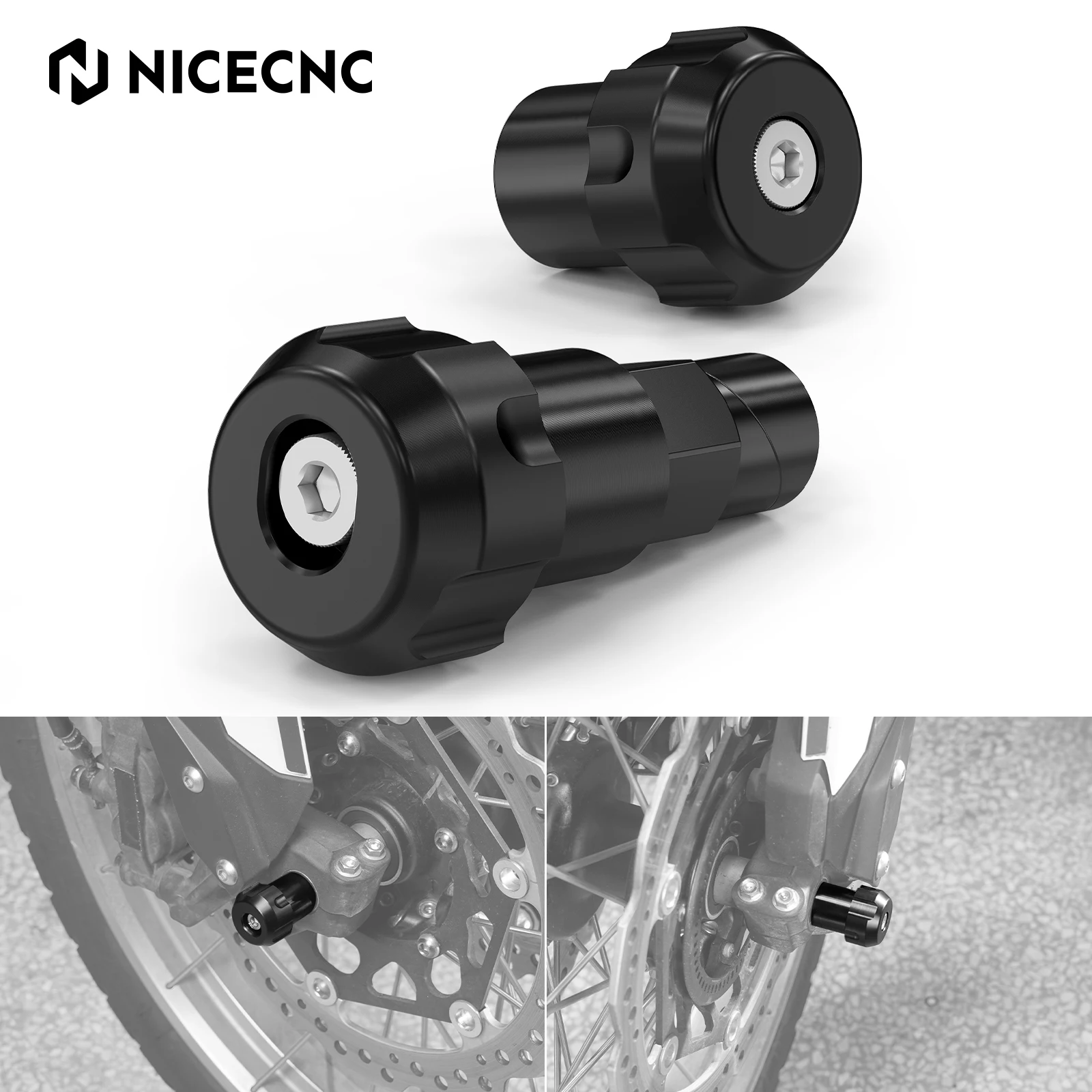 

For Honda CRF1100L Africa Twin 2020-2024 Motorcycle Front Wheel Slider Crash Guard CRF1100L Africa Twin 2024 2023 2022 2021 2020