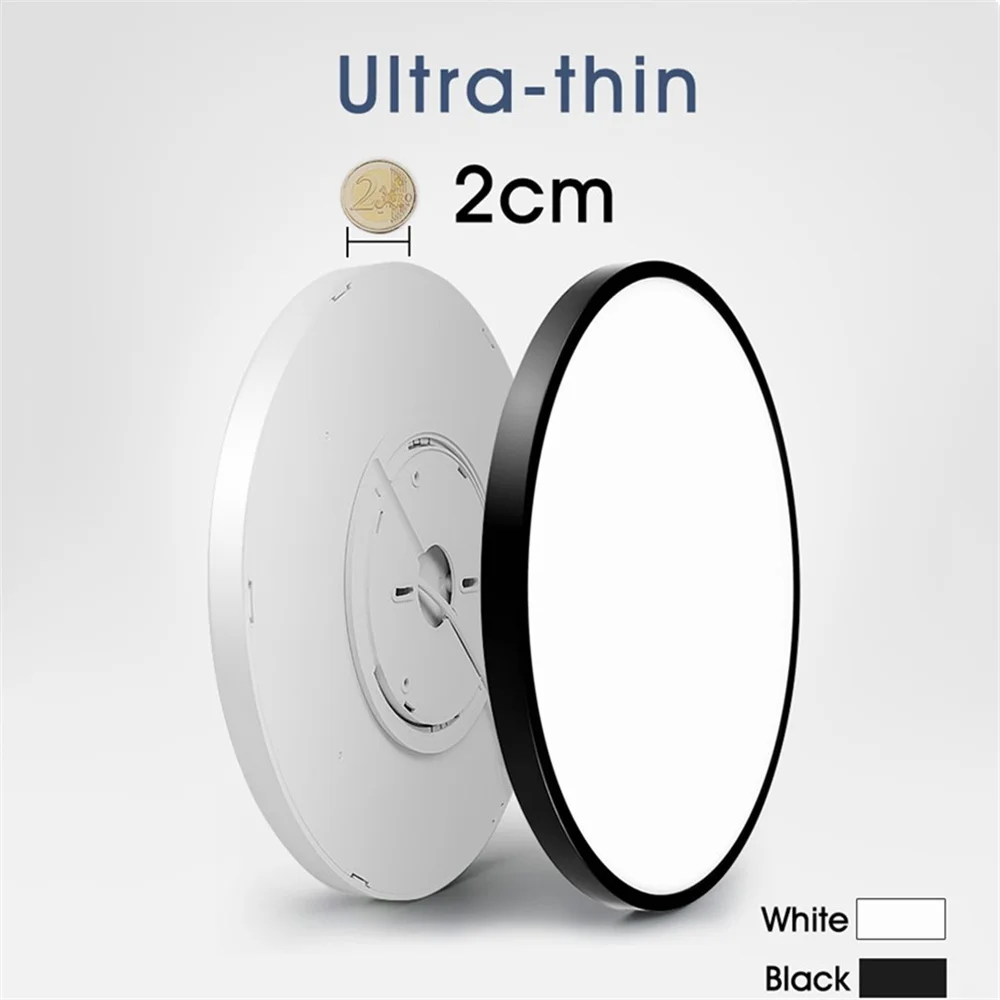 Modern LED 20 Inch Large Ceiling Light APP Remote Control Intelligent Ultra-thin Ceiling Lamp Bedroom Living Room Home Lightin