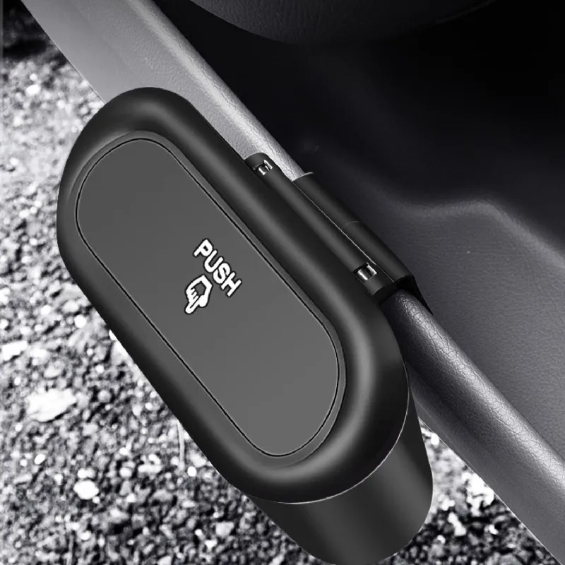 Für Mazda BT-50 B22/B32/UP/UR 2011 ~ 2020 Auto Mülleimer Schwarz Kunststoff Platz Drücken auslaufsicher Kit Hängen Mülleimer Zubehör