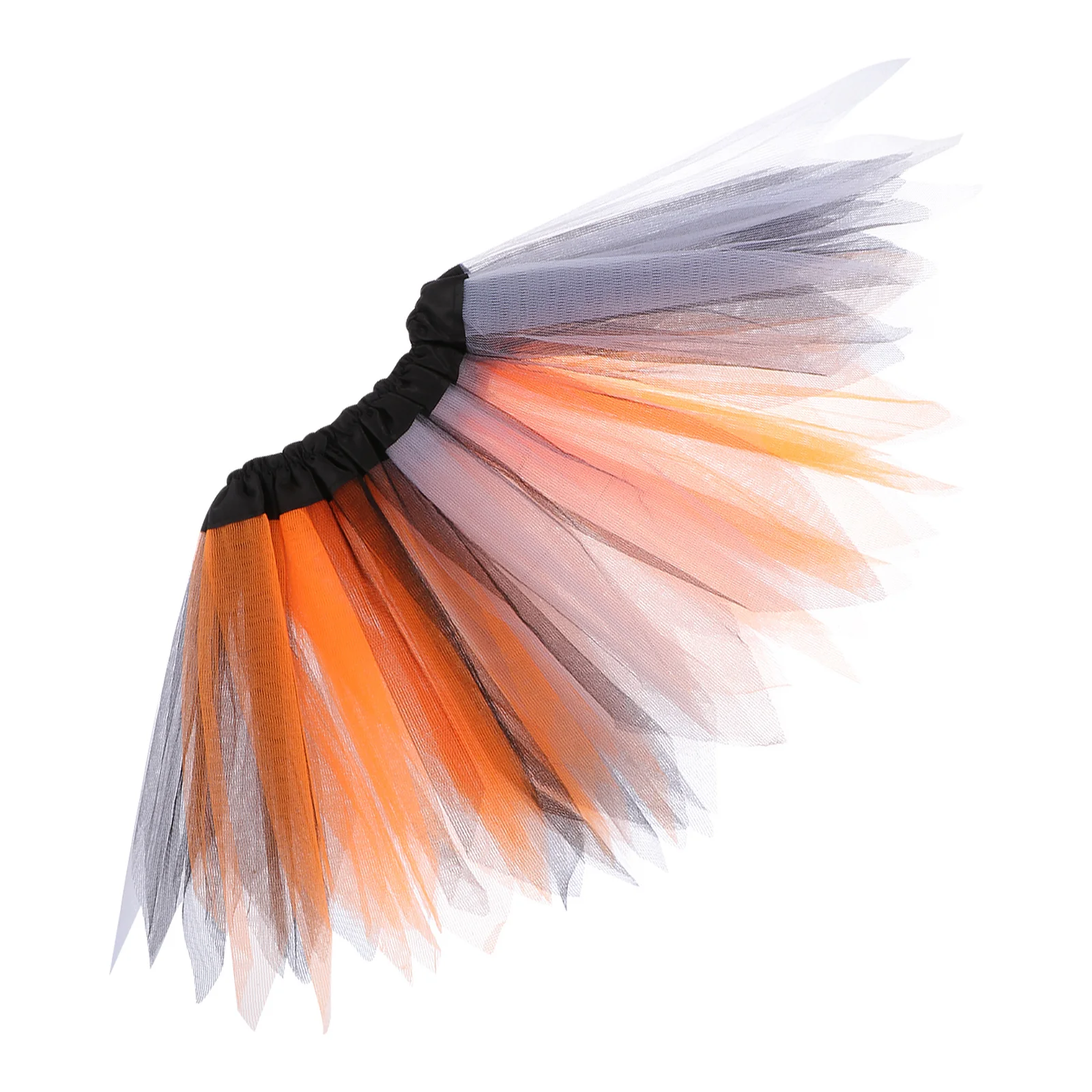 1 قطعة قوس قزح توتو للأطفال قسط تول الرقص تنورة حفلة عيد ميلاد زي هالوين مرحلة الأداء Pettiskirt فتاة فقاعة #3