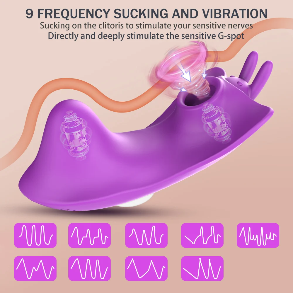 2 في 1 بلوتوث APP مص الهزاز الإناث يمكن ارتداؤها البظر مصاصة البظر محفز الكبار السلع الجنس لعب للنساء سراويل