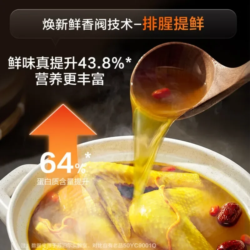 Electric pressure cooker 5L double bladder automatic intelligent reservation
