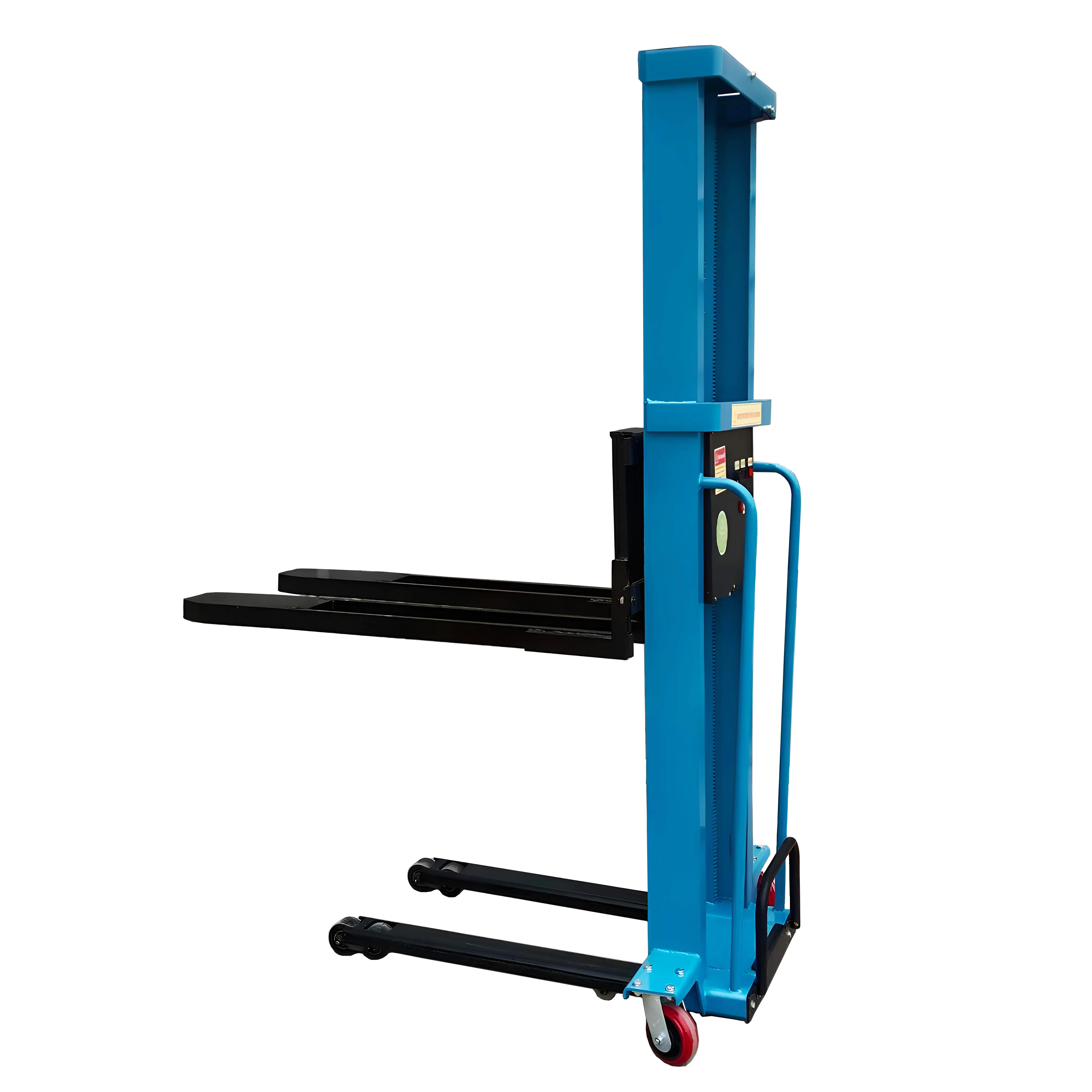 2026 Hot Selling 1-Ton Portable Automatic Electric Forklift Loading and Unloading Stacker