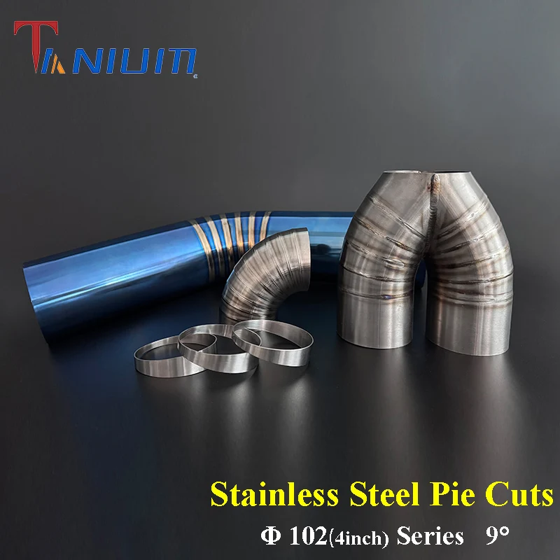 

5pc/lot 102mm Hot Selling Multi-size 1.5/2.0mm 9degree Titanium Pie Cuts 4inch can be burnt in Blue