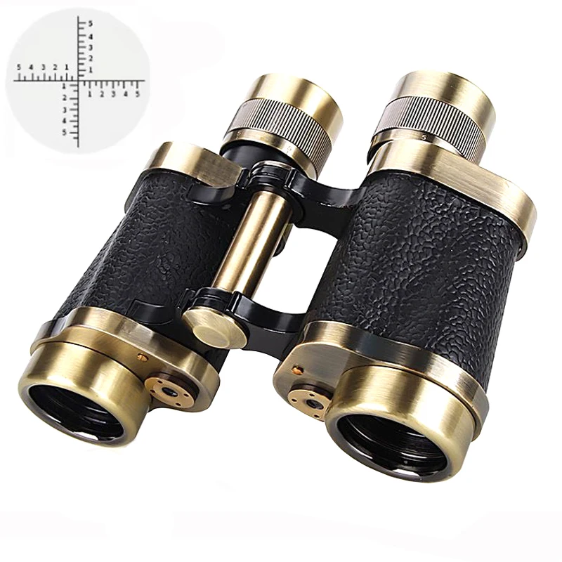 Powerful Compact Binoculars for Adults All Metal Structure 62 Type BAK4-Prism vintage Telescope FMC Optical For Hunting Camping