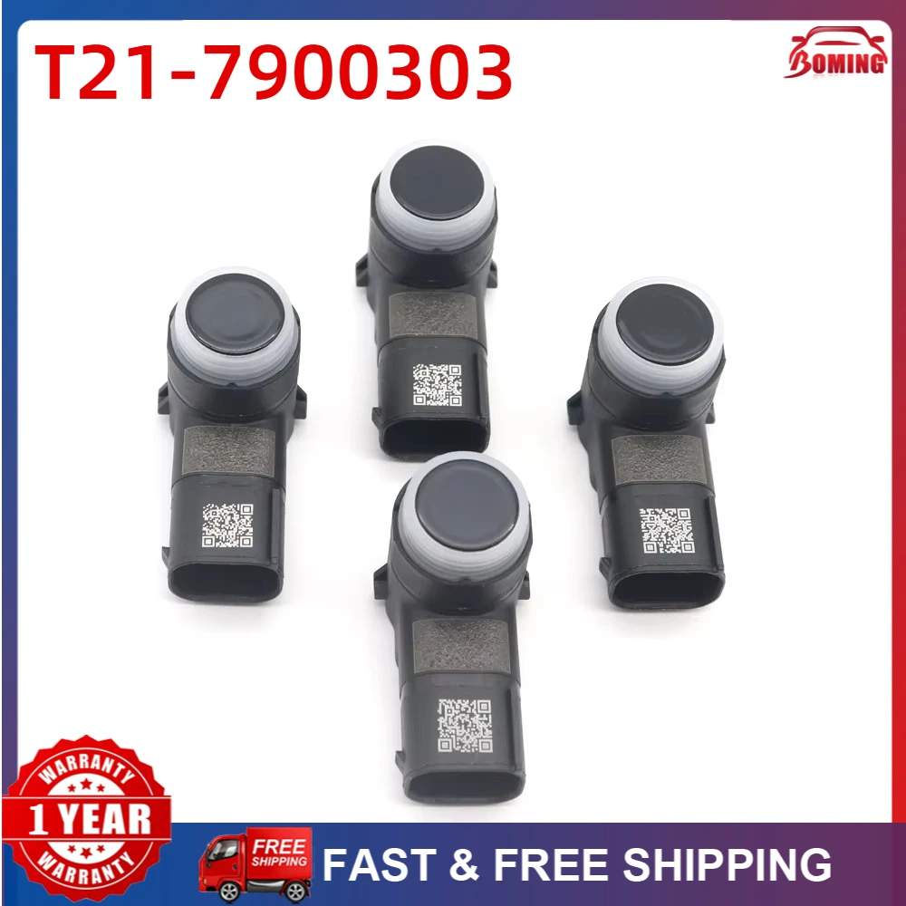 1/4p PDC Ultrasonic Parking Sensor T21-7900303 For Chery Tiggo 2 4 5 7 8 Pro Arrize Omoda C5 Exeed T21-7900303AA T21-7900303AAVN