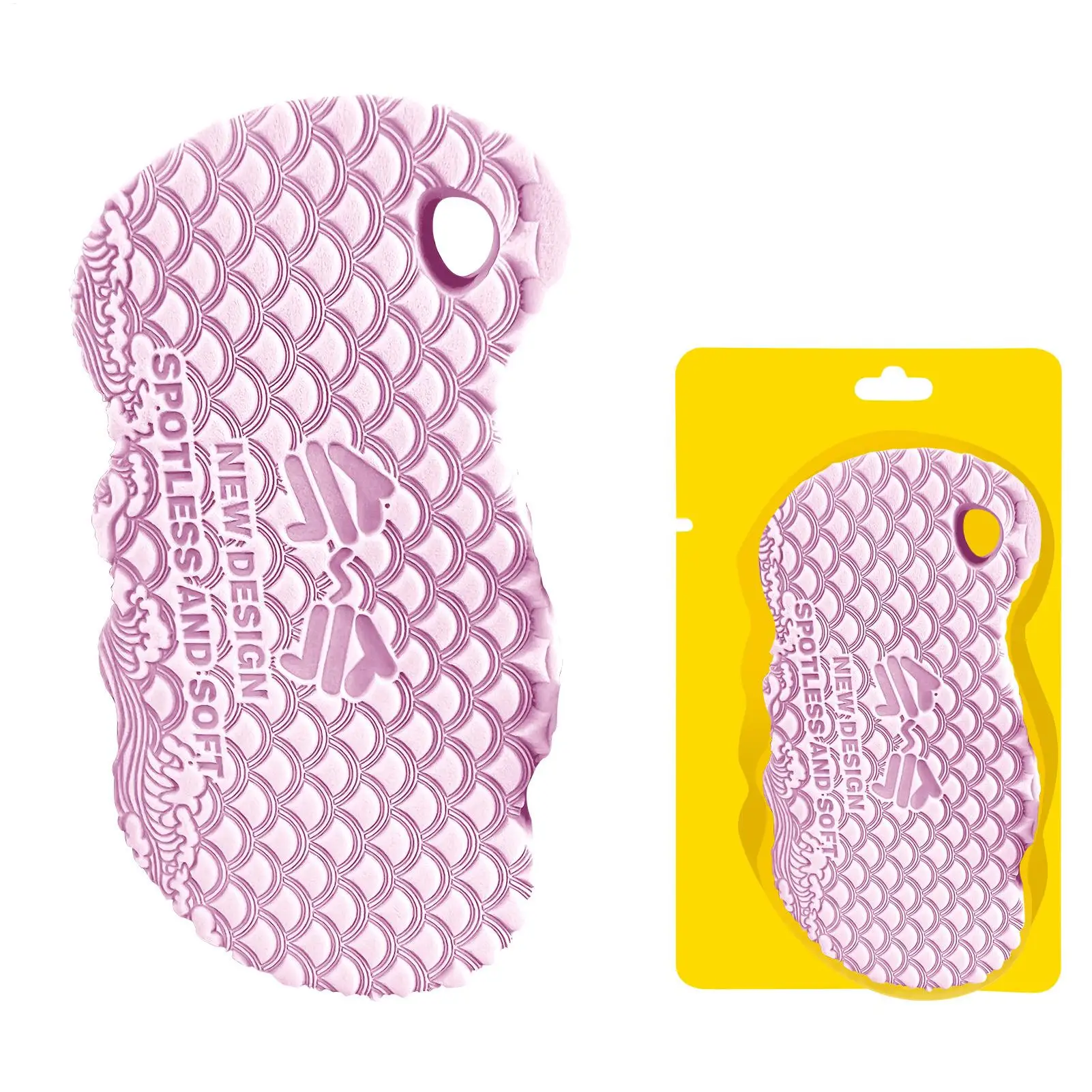 

3CM Super Soft Exfoliator Bath Sponge 3D Bath Sponges Bath Body Shower Sponge Scrub Exfoliator Dead Skin Remover Sponge