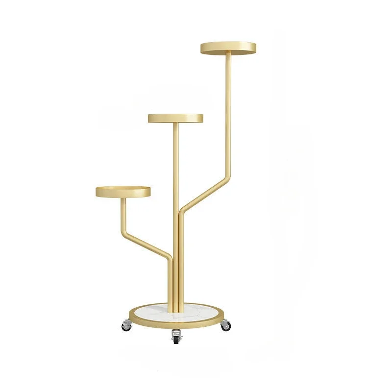 

z Flower shf living room floor shelf balcony simple modern flowerpot self wrought iron radish plant shel