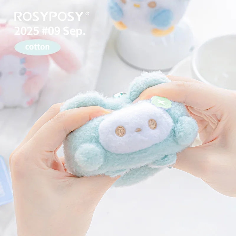 Squeeze Me Squishy Soft Ball Rosyposy Alívio do Estresse Pingente de Pelúcia Kawaii Ins Coreano Brinquedo Bonito Presente de Alívio de Ansiedade
