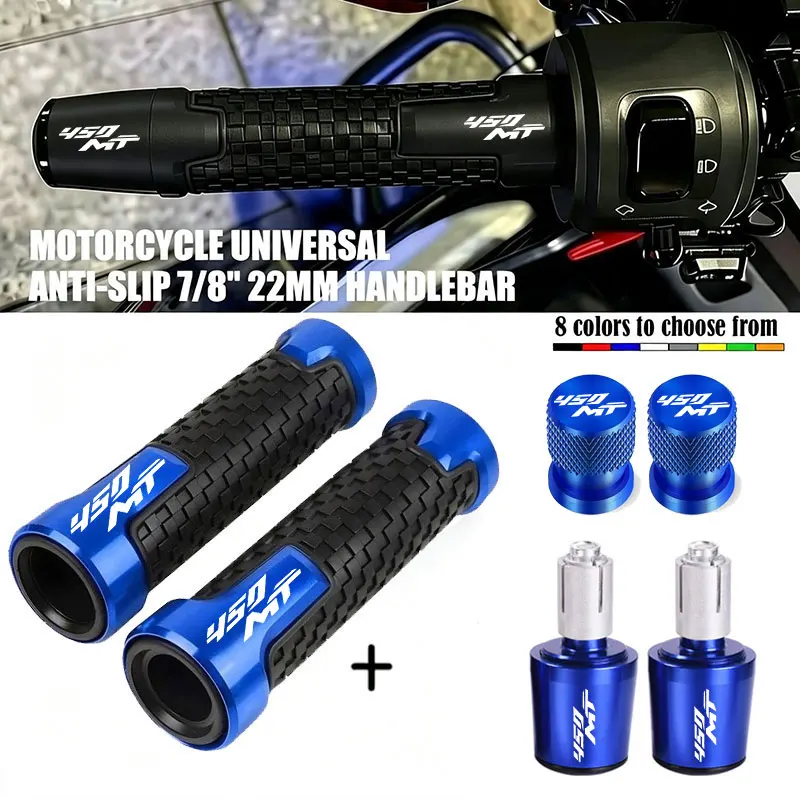 For CFMOTO 450MT 800MT 800MT-X MT450 MT800 MT 45 Motorcycle Handle Bar Handlebar Grips Cap End handle Plugs Tire Valve Stem Cap