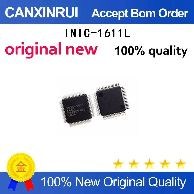 

(5 шт.) Совершенно новый оригинальный чип INIC-1611L INIC-1611A46S INIIO QFP64 QFP48.