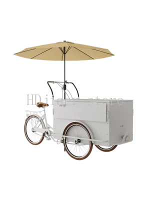 

Mobile coffee cart, multifunctional sales cart, decorative items, inverted bike, outdoor milk tea, ice cream, tricycle