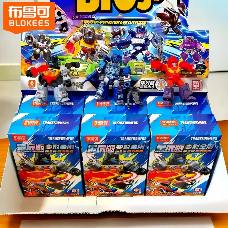 

Горячая новинка: Набор фигурок Hot Blokees Transformers Starry Edition V3 (слепая коробка) с Девастатором, Оптимусом Праймом, Гримлоком, Саундвейвом — сборные модели-игрушки