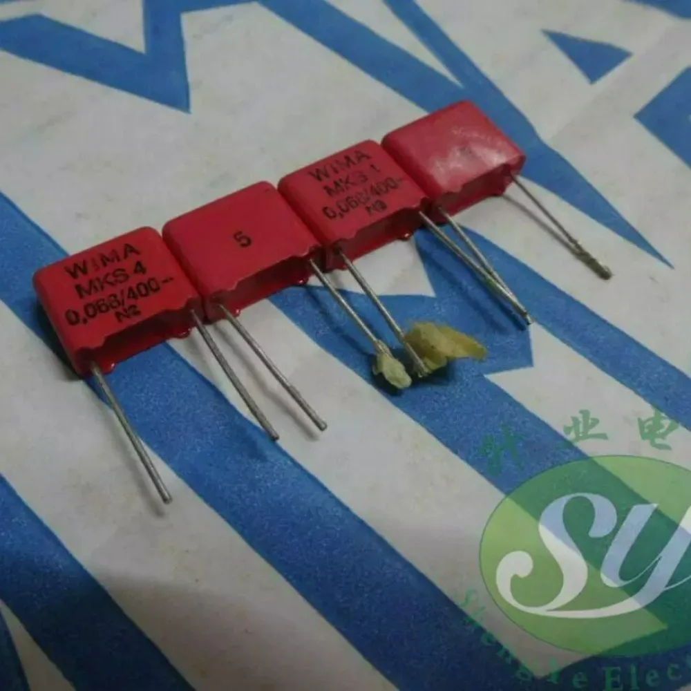 

10pcs/lot MKS4 0.068uF 400V 68nf 683 J Brand New 10mm Film Capacitor