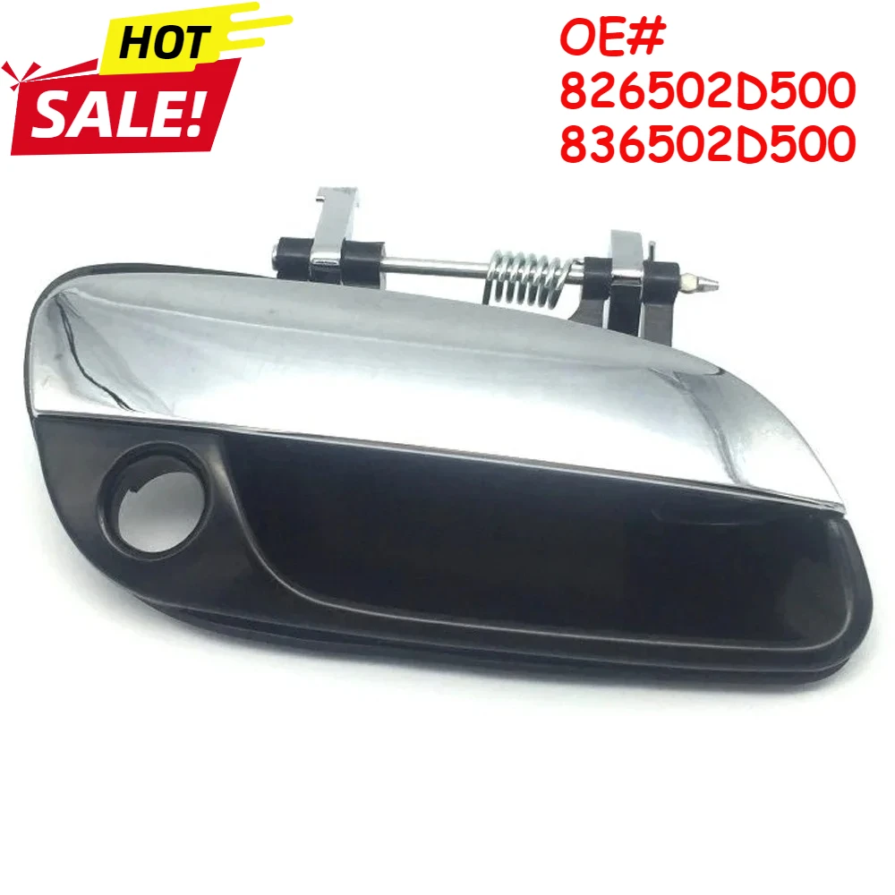 

826502D500 836502D500 Front Rear Exterior Outside Door Handle Chrome LH RH for Hyundai Elantra 2000-2005 82650-2D500 83650-2D500