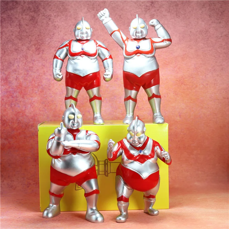Figurine de parodie Alien Uglydoll en PVC, modèle Ultraman obèse, rétro, grotesque, étrange, mignon, moche, amusante, pour décoration de bureau, jouet, cadeau
