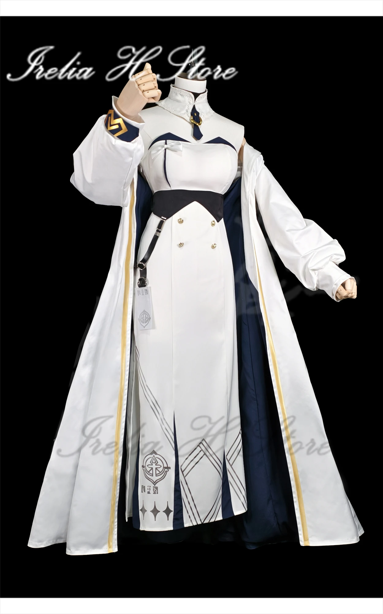 Irelia H Store Emden from Azur Lane Emden cosplay costume women game uniform dress female trench can custom size made