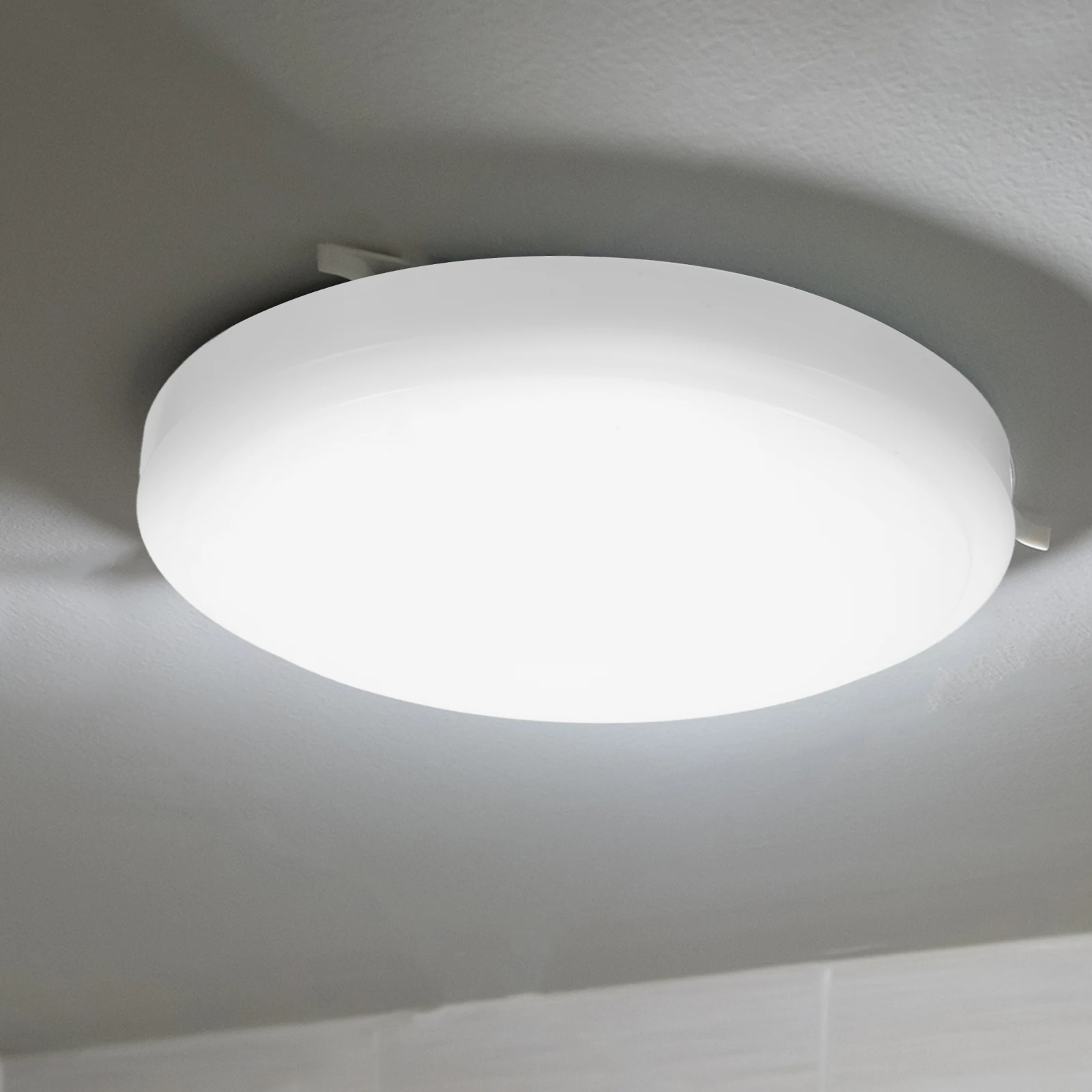 

Ceiling Lampshade Round Flush Mount Light Shades Dome Plastic Kitchen Bathroom Bedroom Replacement Lampshades for Ceiling Lights