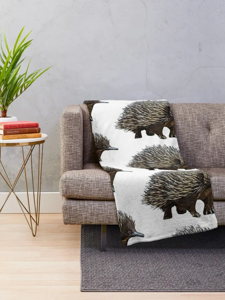 Echidna Throw Blanket Decoratives Luxury Throw Flannel Blankets For Sofas warm for winter Blankets