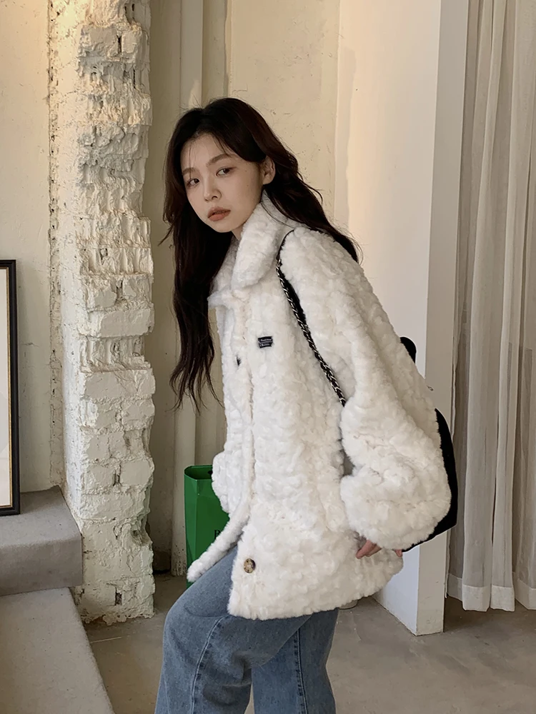 Casacos aquecedores de pescoço de pele sintética das mulheres outono ginásio topos aparar negócios irregular algodão-acolchoado emo zíperes natureza reunindo encaixe ol