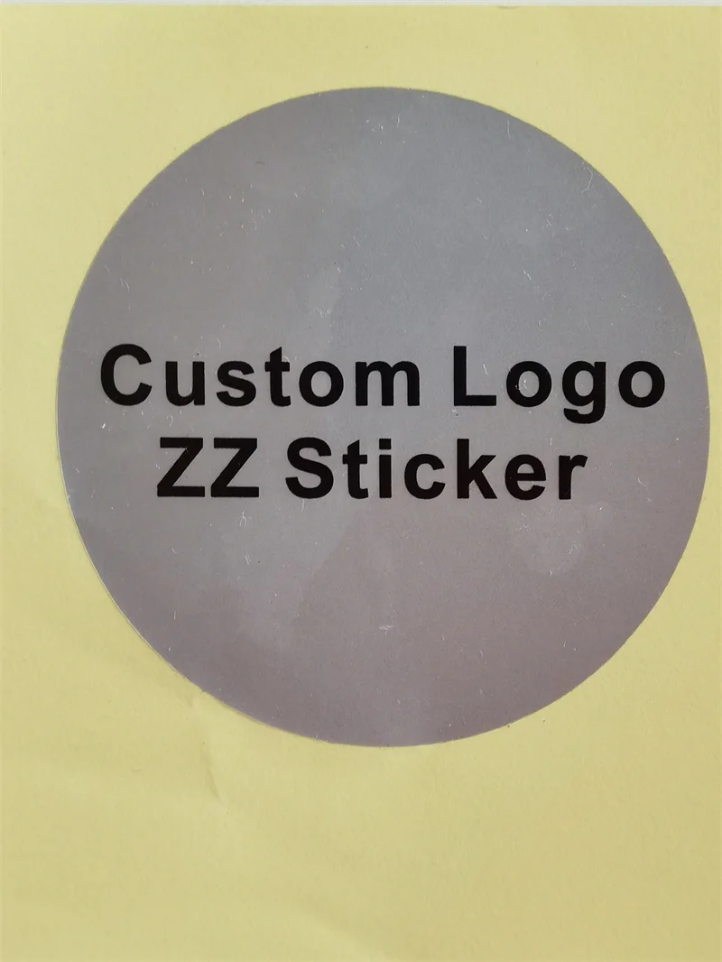 

Custom stickers for your logo, advertising information, telphone number, custom lables for your product information