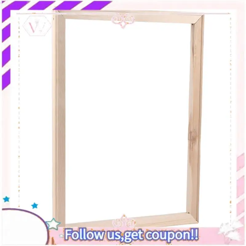 Y74A-40X30cm Wooden Frame DIY Picture Frames Art Suitable For Home Decor Painting Digital Diamond Drawing Paintings
