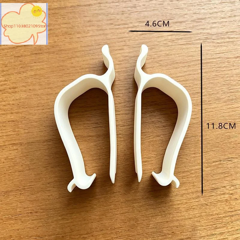 【HT】【YH】1/2Pcs Toilet Seat Stabilizer, Fix Wobbly Loose Toilet Lid, Easy Alignment Prevent Shifting & Sliding