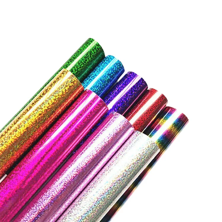 Colorful reflective laser film Colorful PET heat transfer film Heat transfer HTV