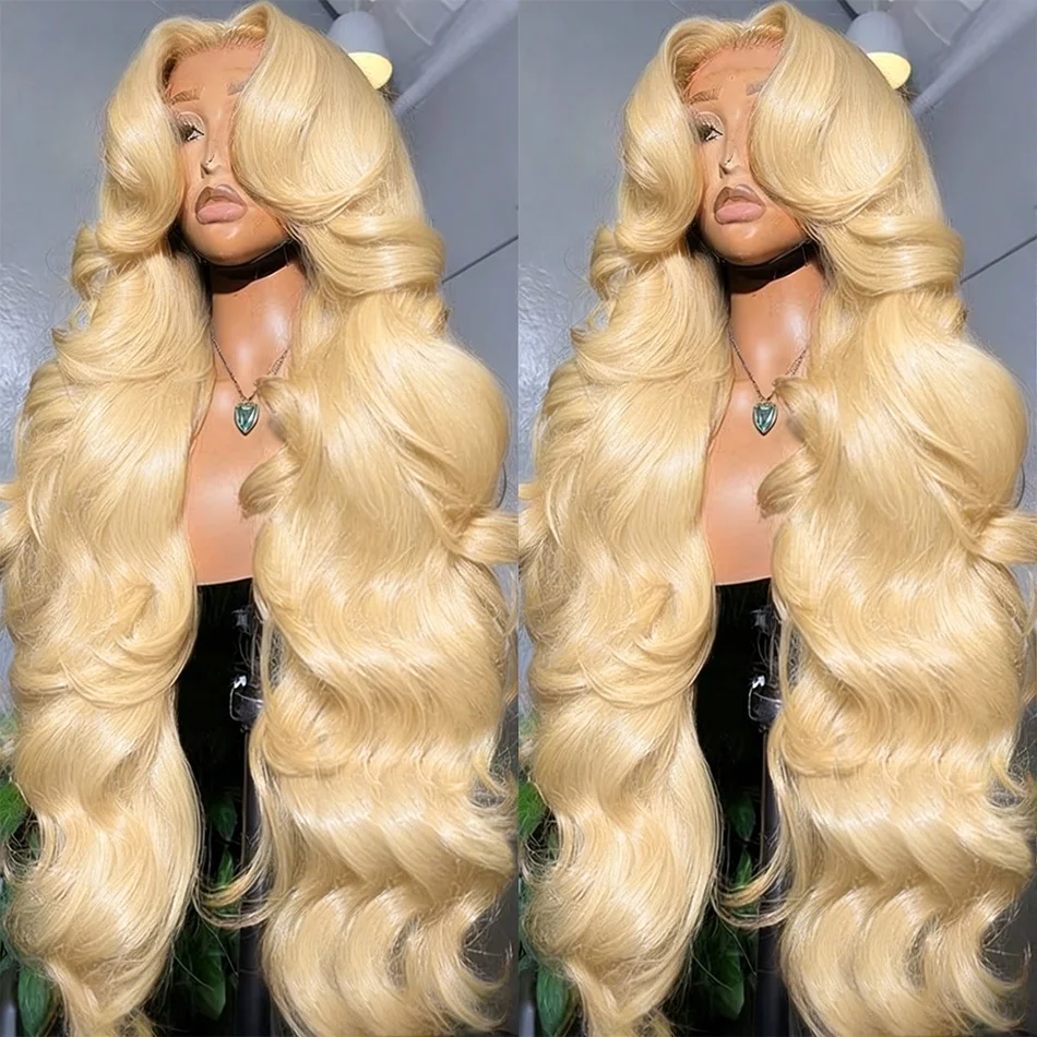 

Парик Body Wave 613 Honey Blonde с прозрачной HD-сеткой 13x4, из натуральных волос, цветной, с фронтальной сеткой 13x6, 30-40 дюймов