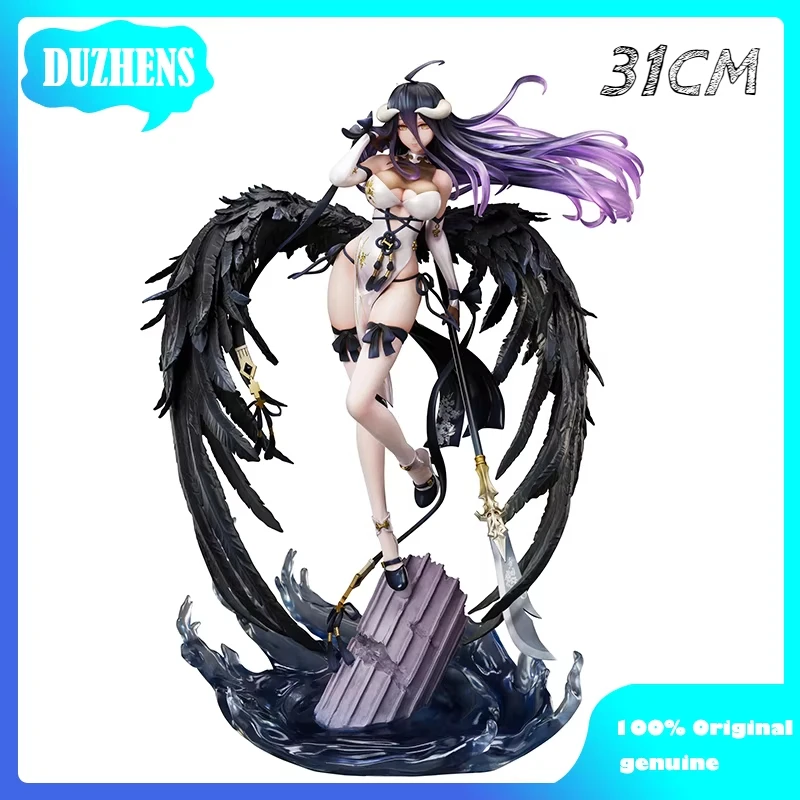 F:NEX Original:OVERLORD Albedo chi-pao VER.31cm PVC Action Figure Anime Figure Model Toys Figure Collection Doll Gift