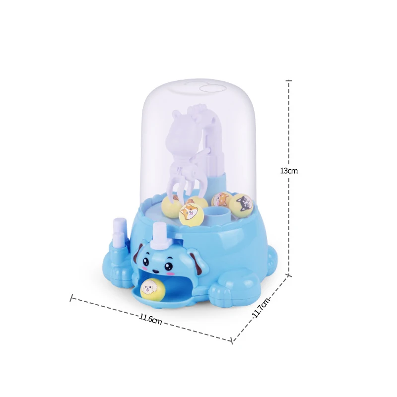 Children Claw Machine Mini Game Capsule Toy Cute Crane Catcher Game Toy Crane Machine Kids  Creative Birthday Gift